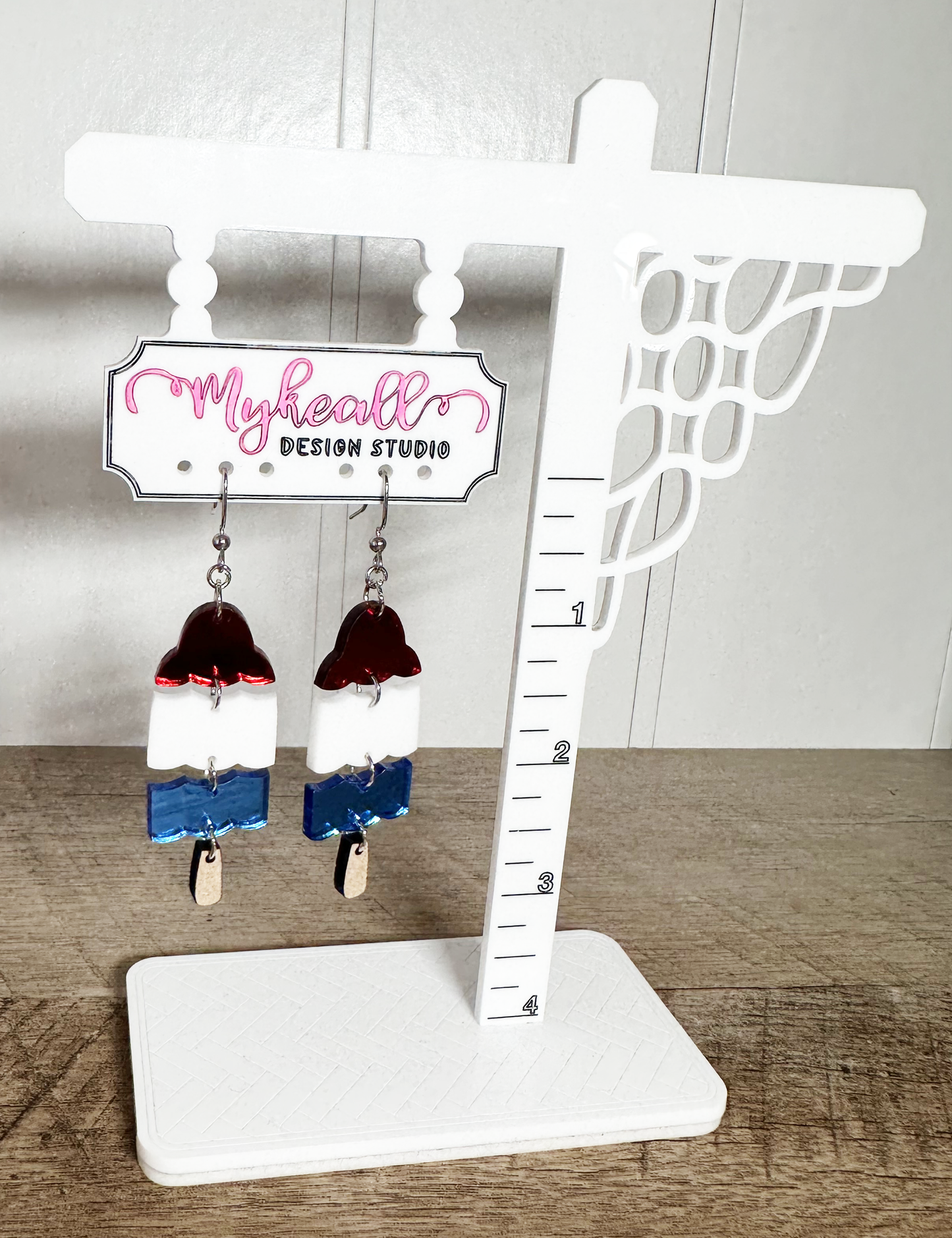 FOURTH OF JULY BOMB POP EARRINGS