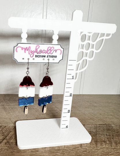 FOURTH OF JULY BOMB POP EARRINGS