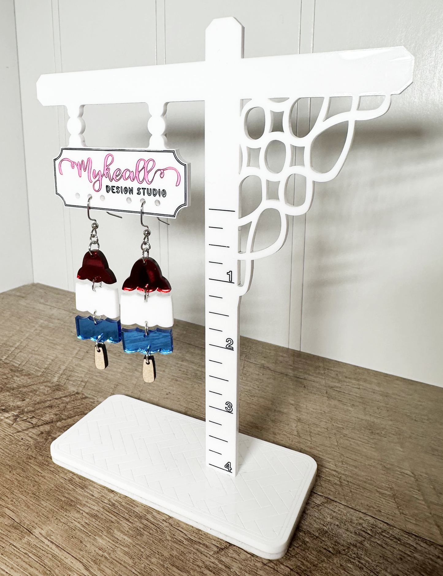 FOURTH OF JULY BOMB POP EARRINGS