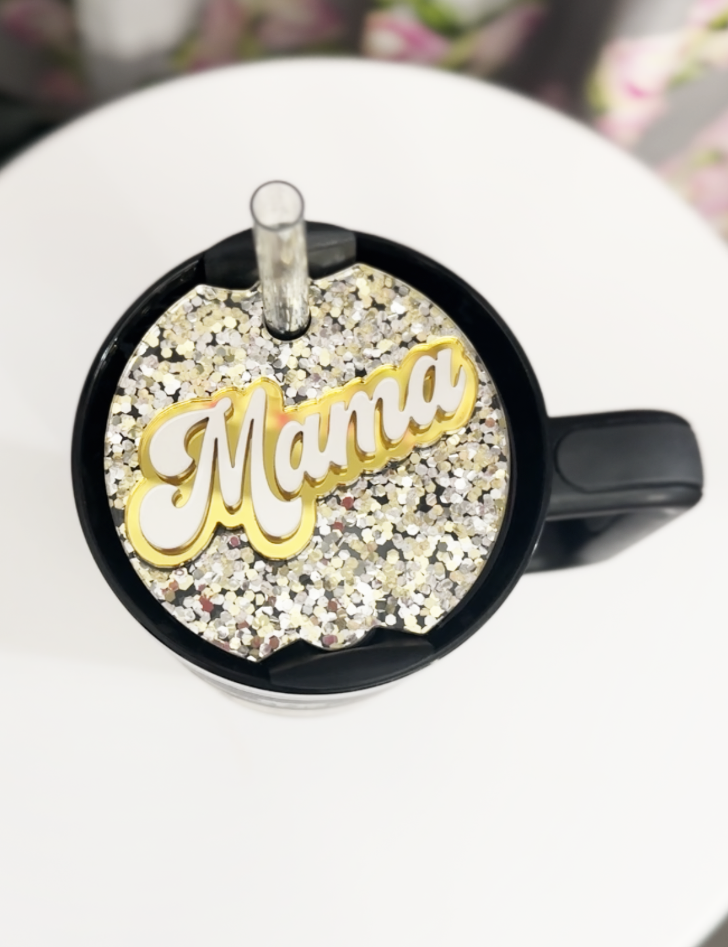 TUMBLER TOPPER -FULL LID - MAMA #4