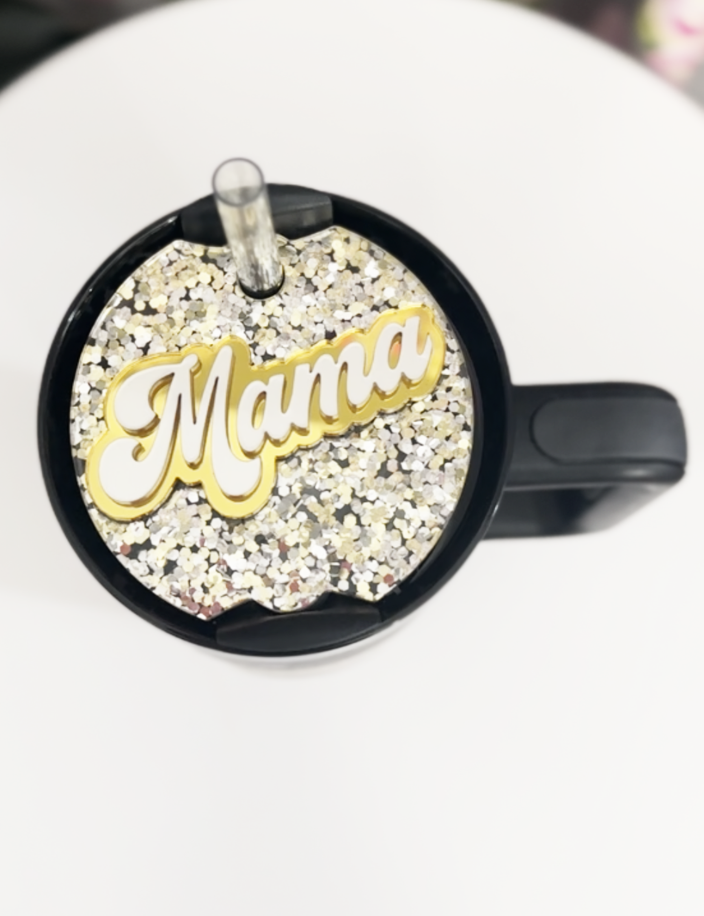 TUMBLER TOPPER -FULL LID - MAMA #4