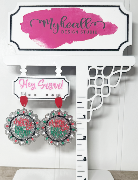 Merry & Bright Lights Dangle Earrings