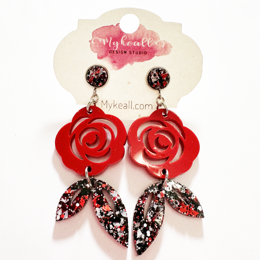 Roses Earrings 1