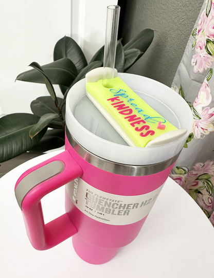 TUMBLER TOPPER - POSITIVITY - SPREAD KINDNESS