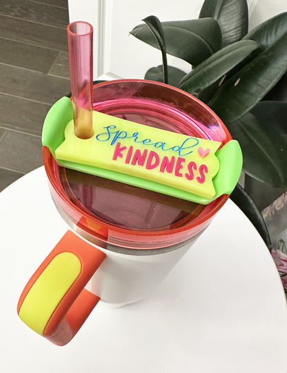 TUMBLER TOPPER - POSITIVITY - SPREAD KINDNESS