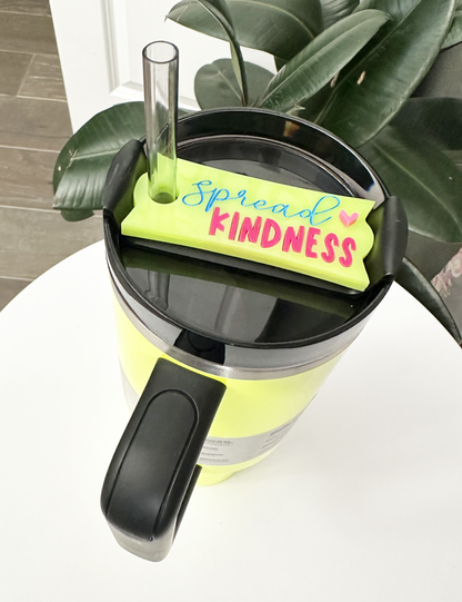 TUMBLER TOPPER - POSITIVITY - SPREAD KINDNESS