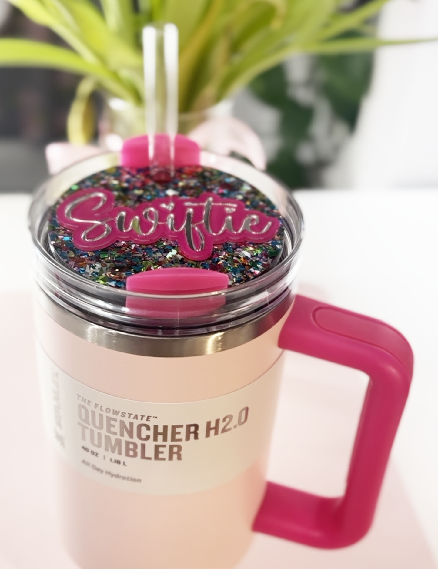 TUMBLER TOPPER - FULL LID - SPRING FLING SWIFTIE