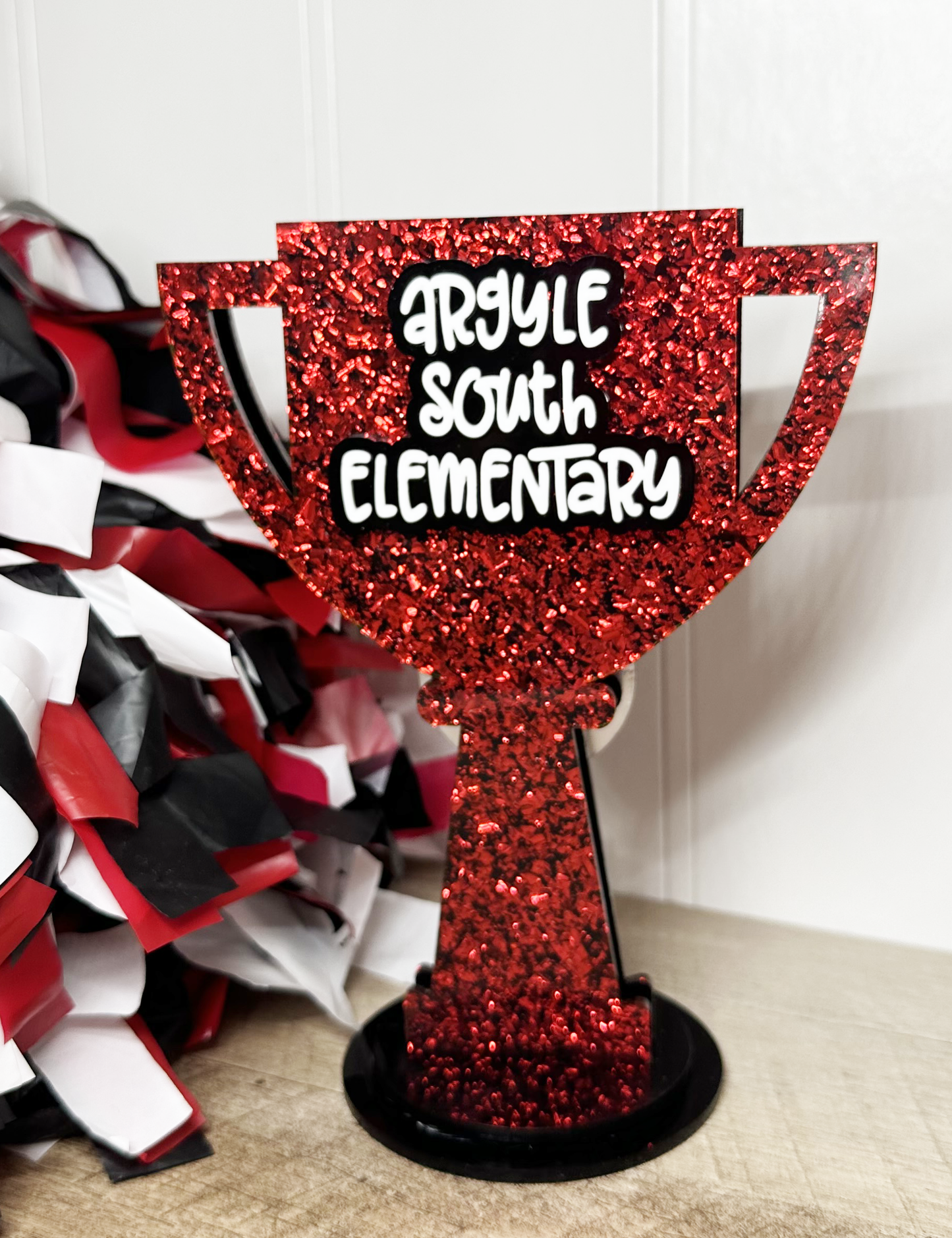 2024 TEACHER APPRECIATION TROPHY Gift Card Holder, Teacher Gift, Personalized