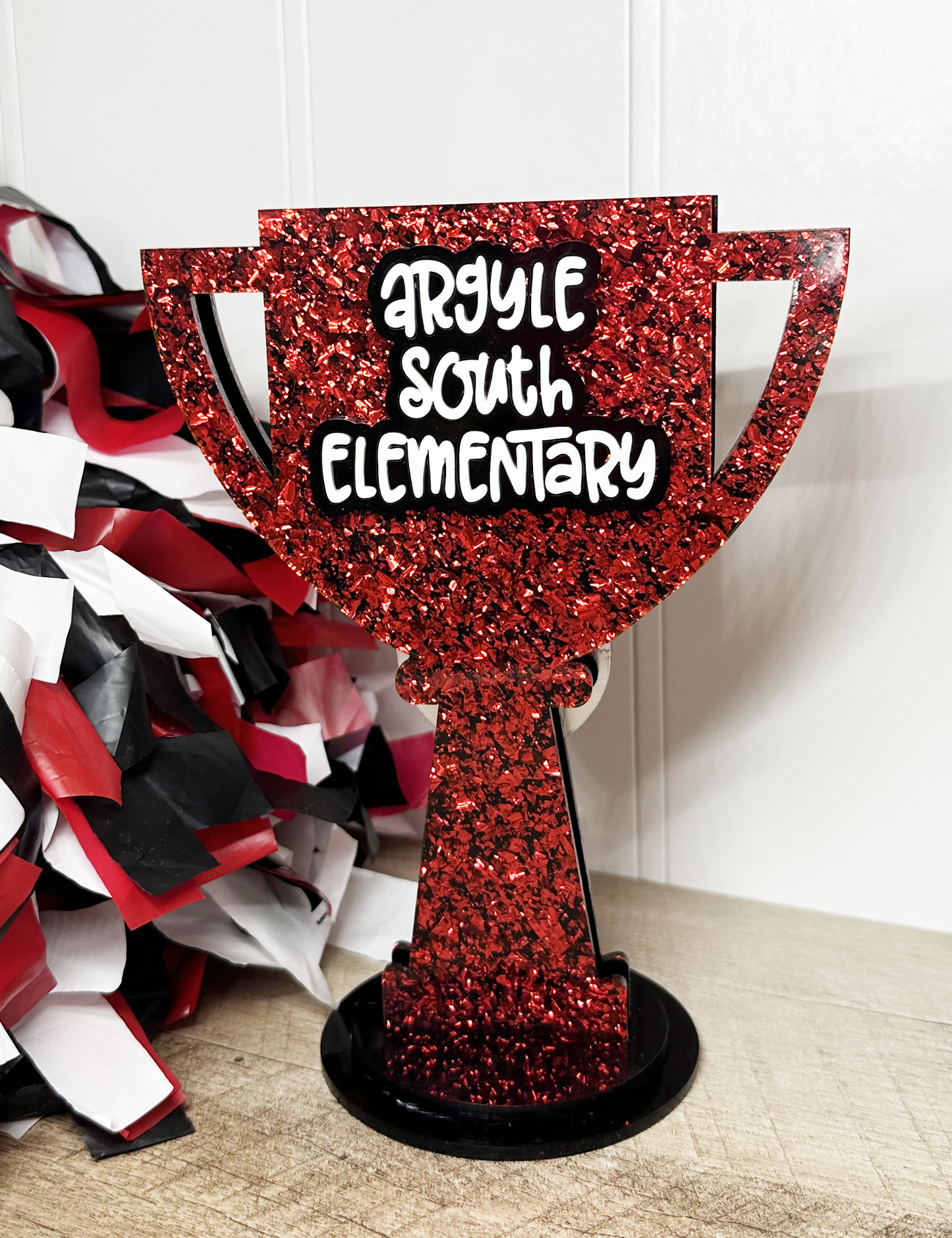 2024 TEACHER APPRECIATION TROPHY Gift Card Holder, Teacher Gift, Personalized