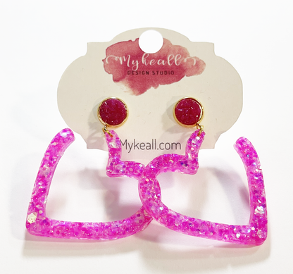 Heart Earrings - 4