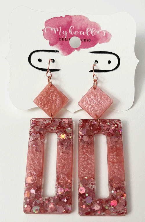 Rose Gold Earrings - 21