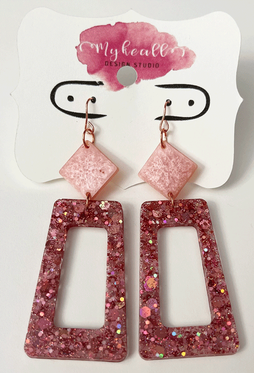 Rose Gold Earrings - 22