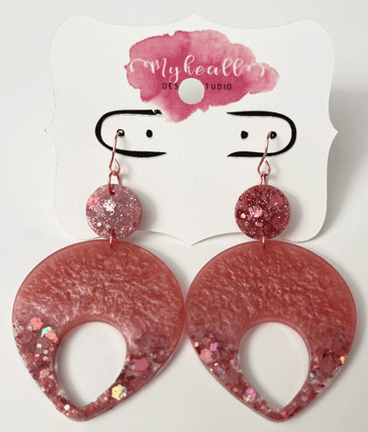 Rose Gold Earrings - 23