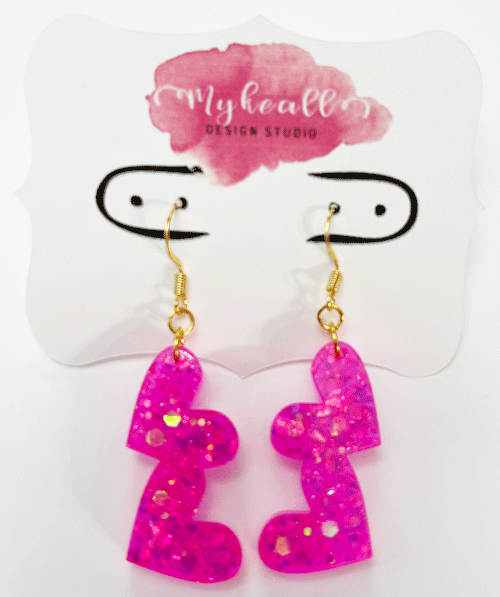 Heart Earrings - 1