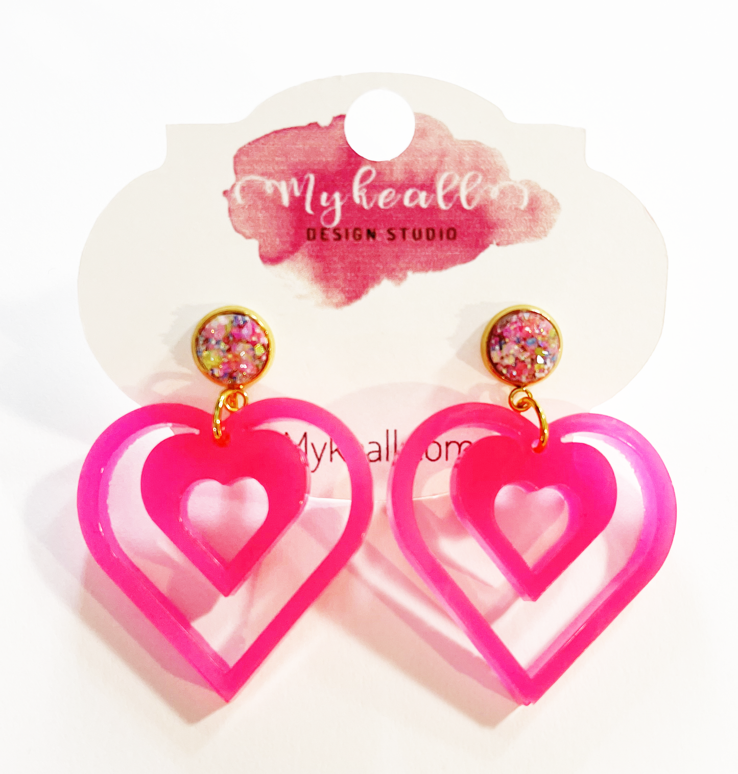 Heart Earrings - 2