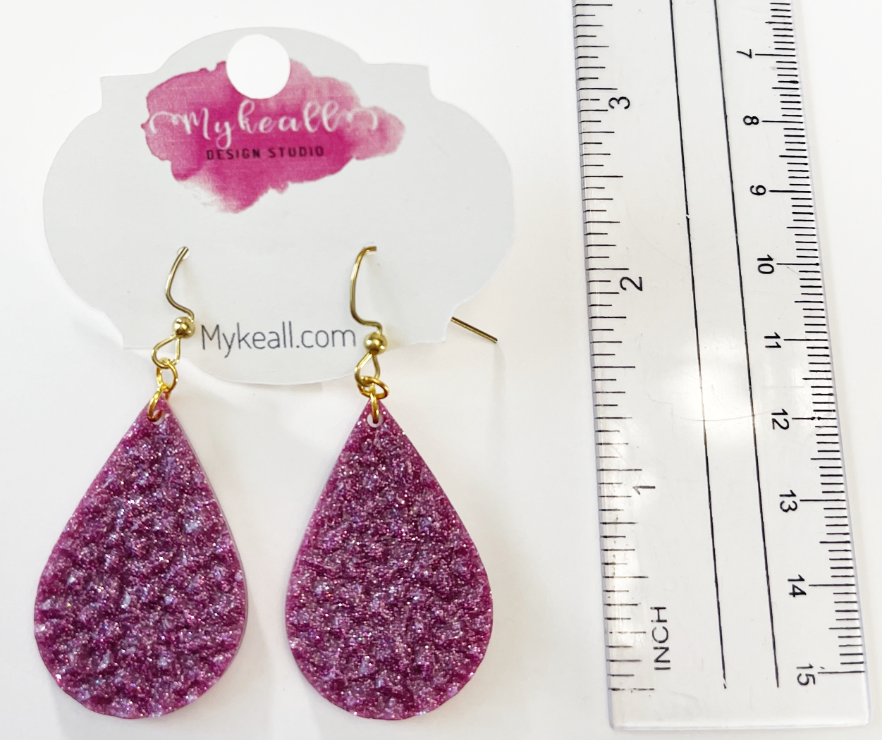 Purple Earrings - 32