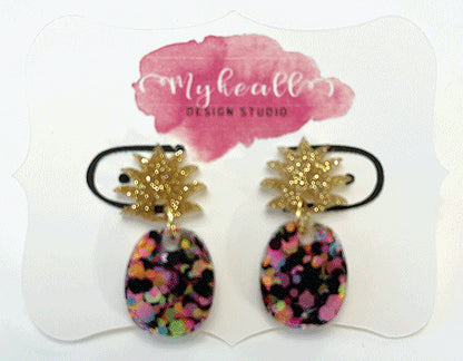 Pineapple Earrings - 7