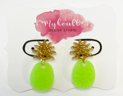 Pineapple Earrings - 8