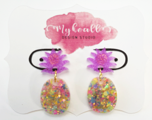 Pineapple Earrings - 10