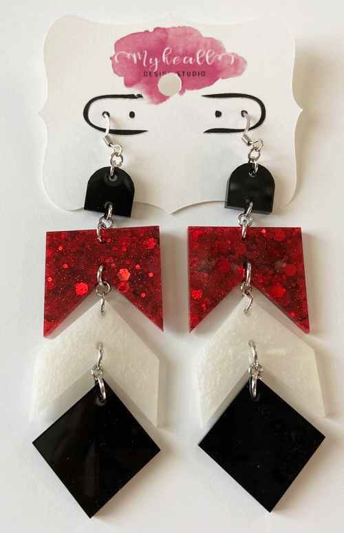 Argyle Earrings - 28