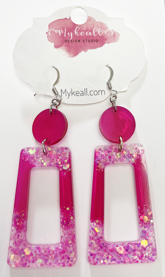 Pink Earrings - 6