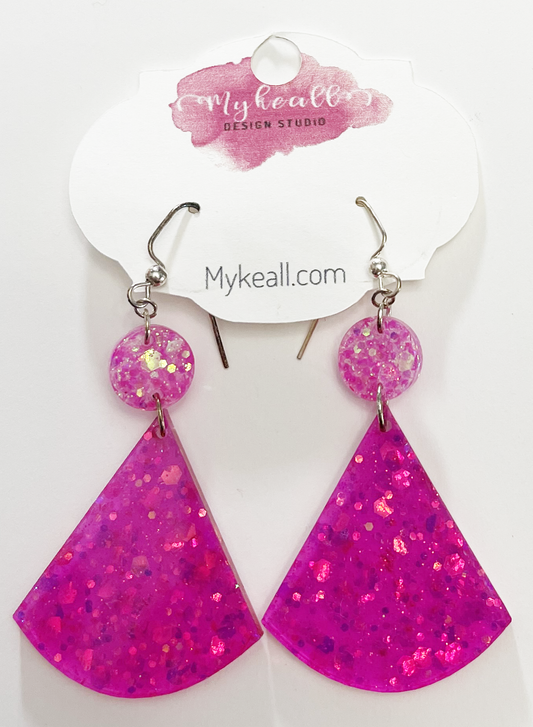 Pink Earrings - 8