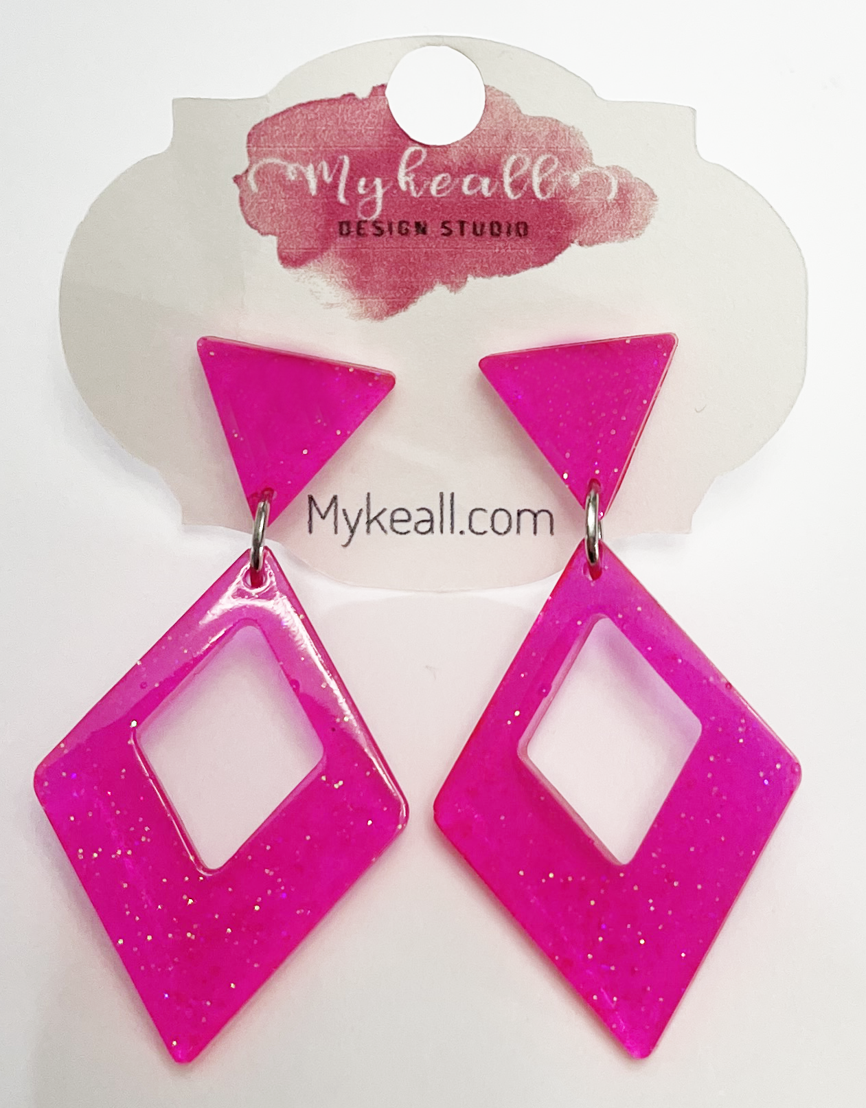 Pink Earrings - 10