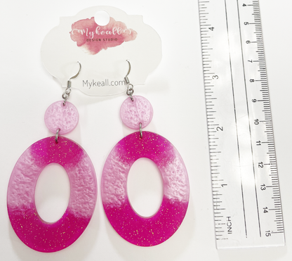 Pink Earrings - 18