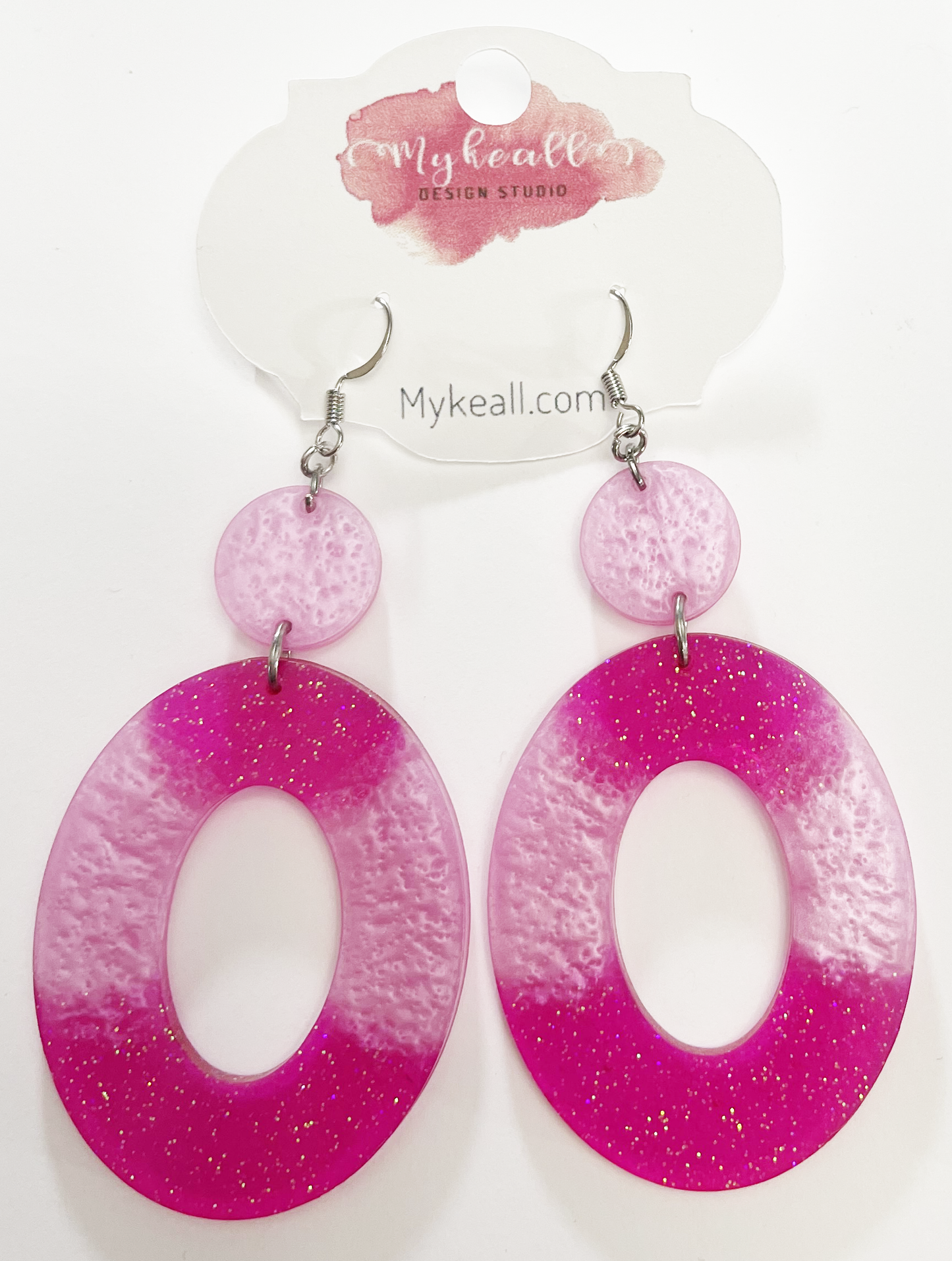 Pink Earrings - 18