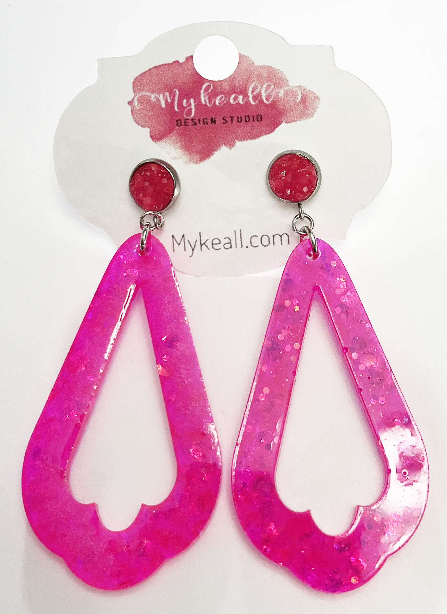 Pink Earrings - 19