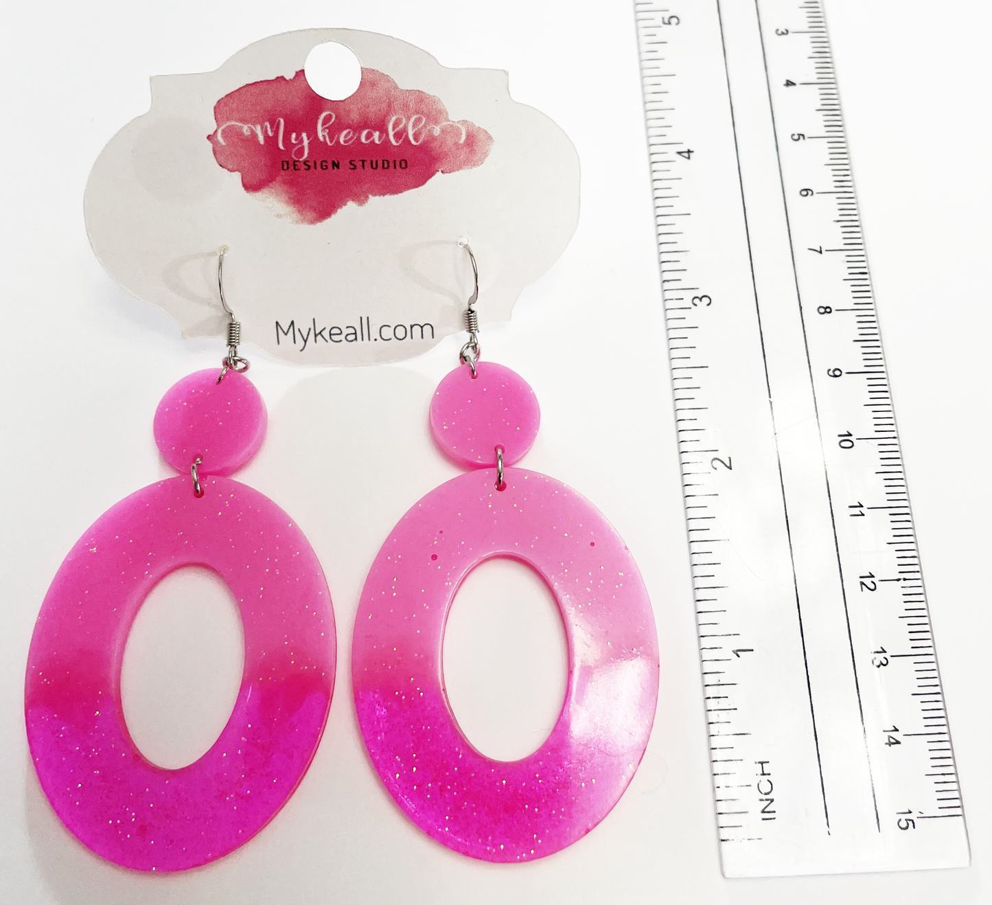 Pink Earrings - 21