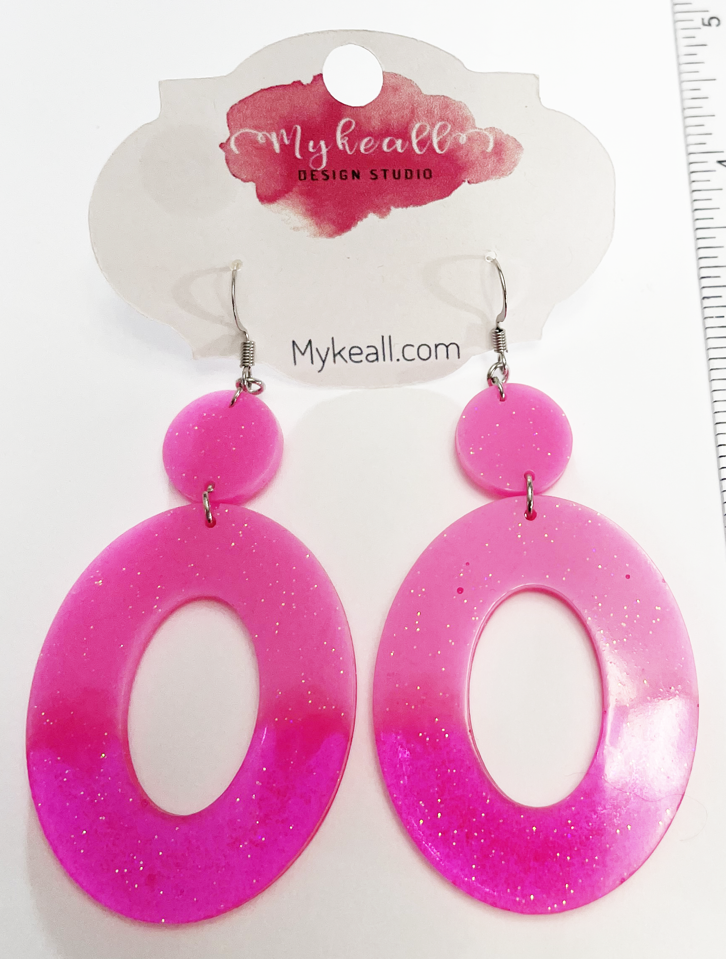 Pink Earrings - 21