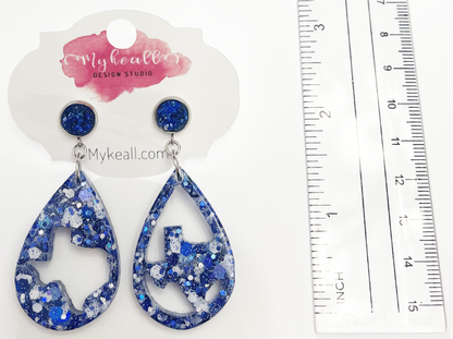 Blue Earrings - 14