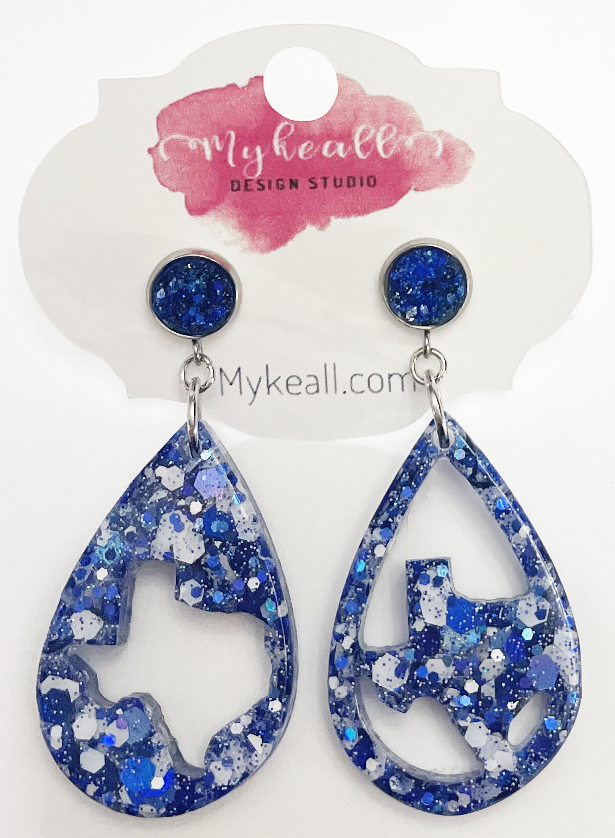 Blue Earrings - 14