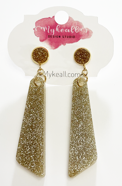 Gold Earrings - 23