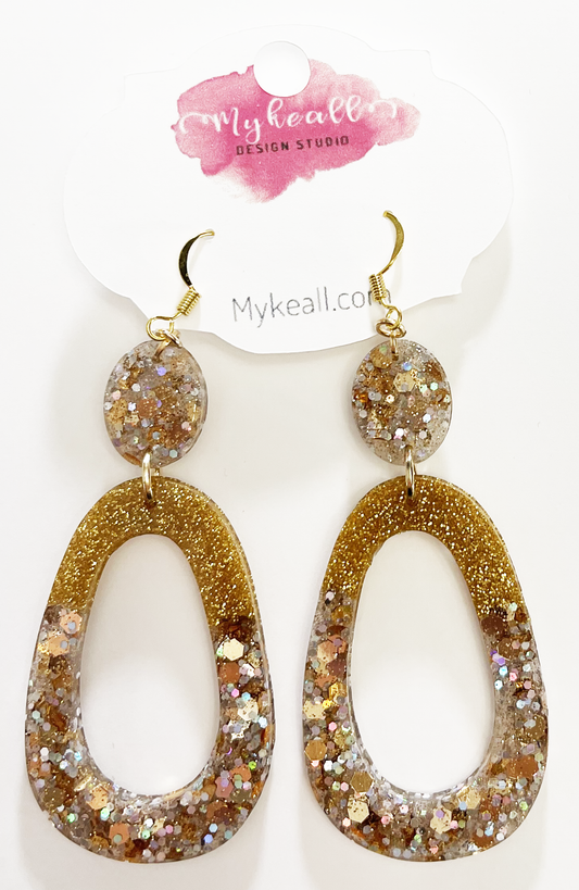 Gold Earrings - 28