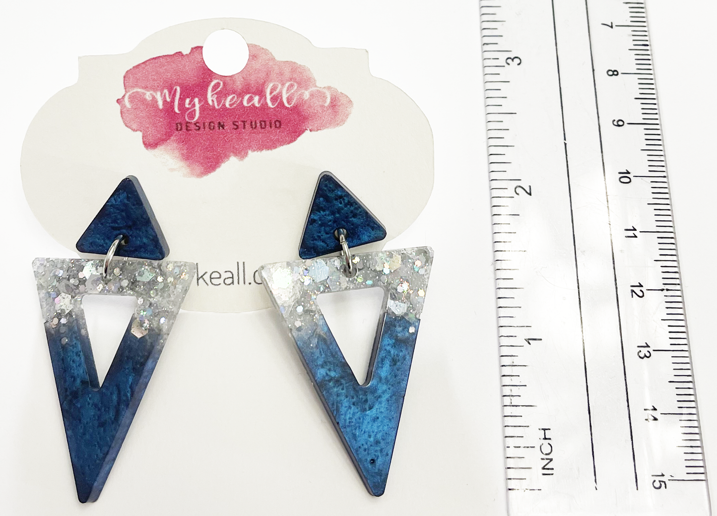 Blue Earrings - 17