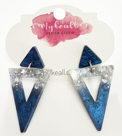 Blue Earrings - 17