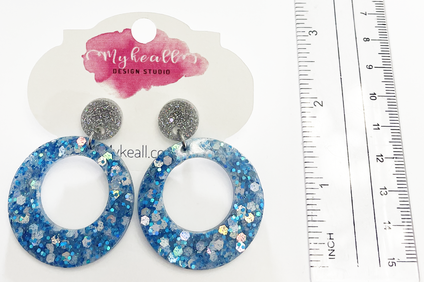 Blue Earrings - 18