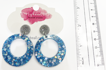 Blue Earrings - 18