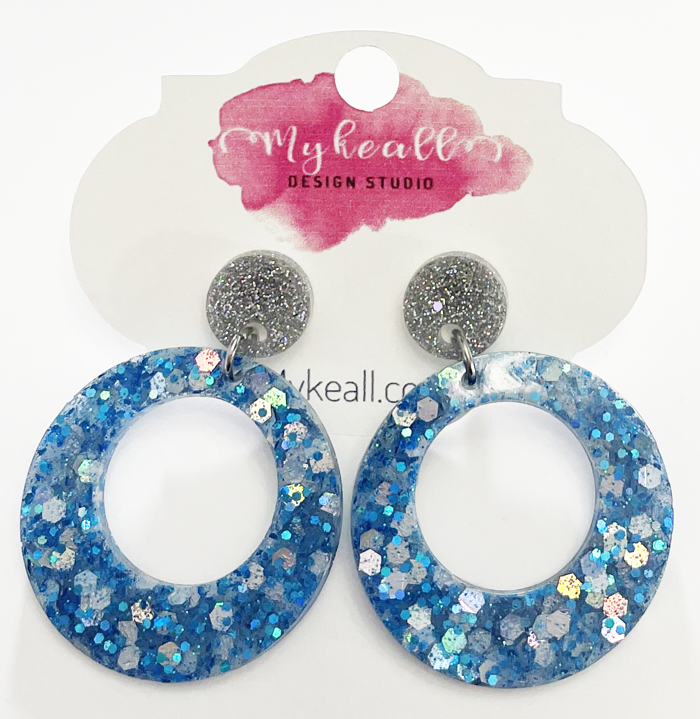 Blue Earrings - 18