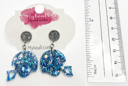 Blue Earrings - 24