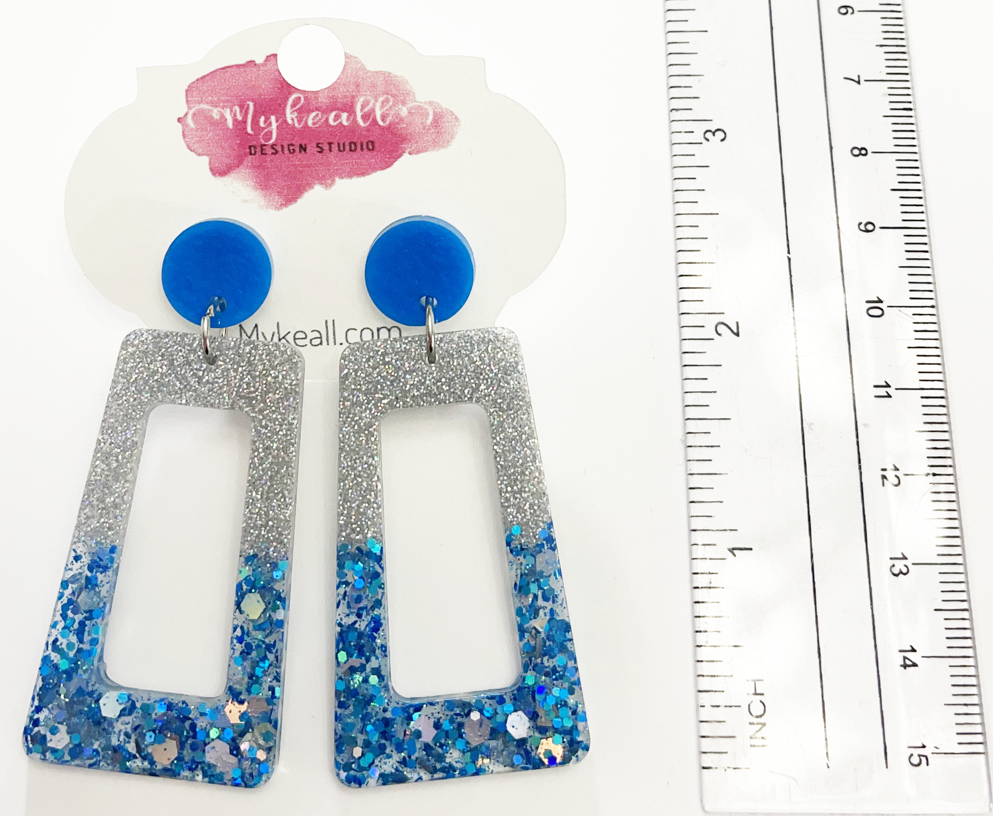 Blue Earrings - 25