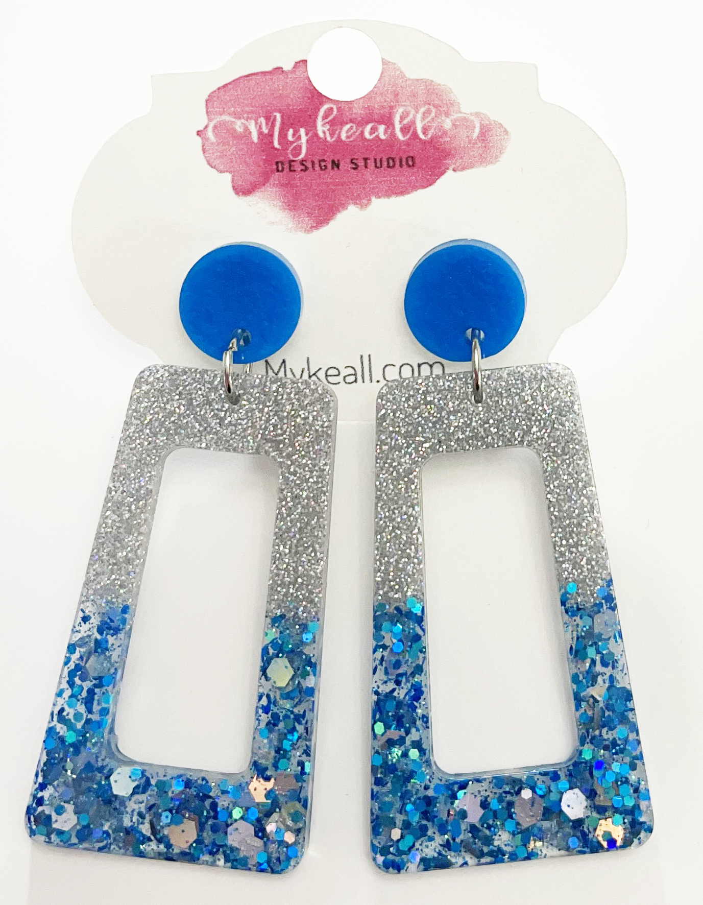 Blue Earrings - 25