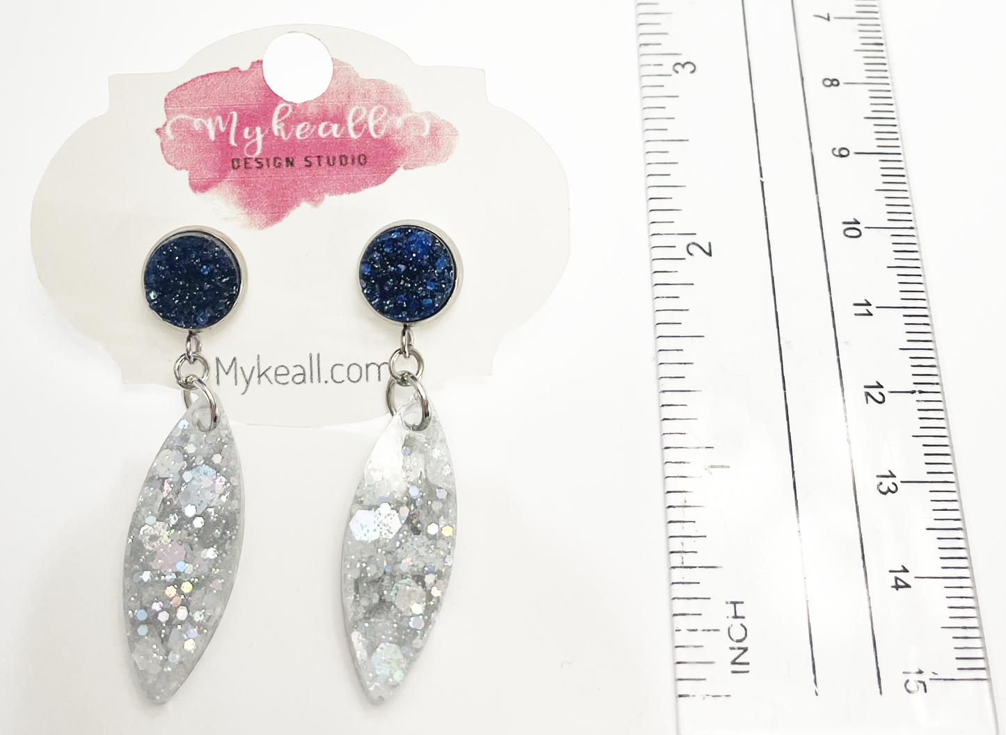 Blue Earrings - 26