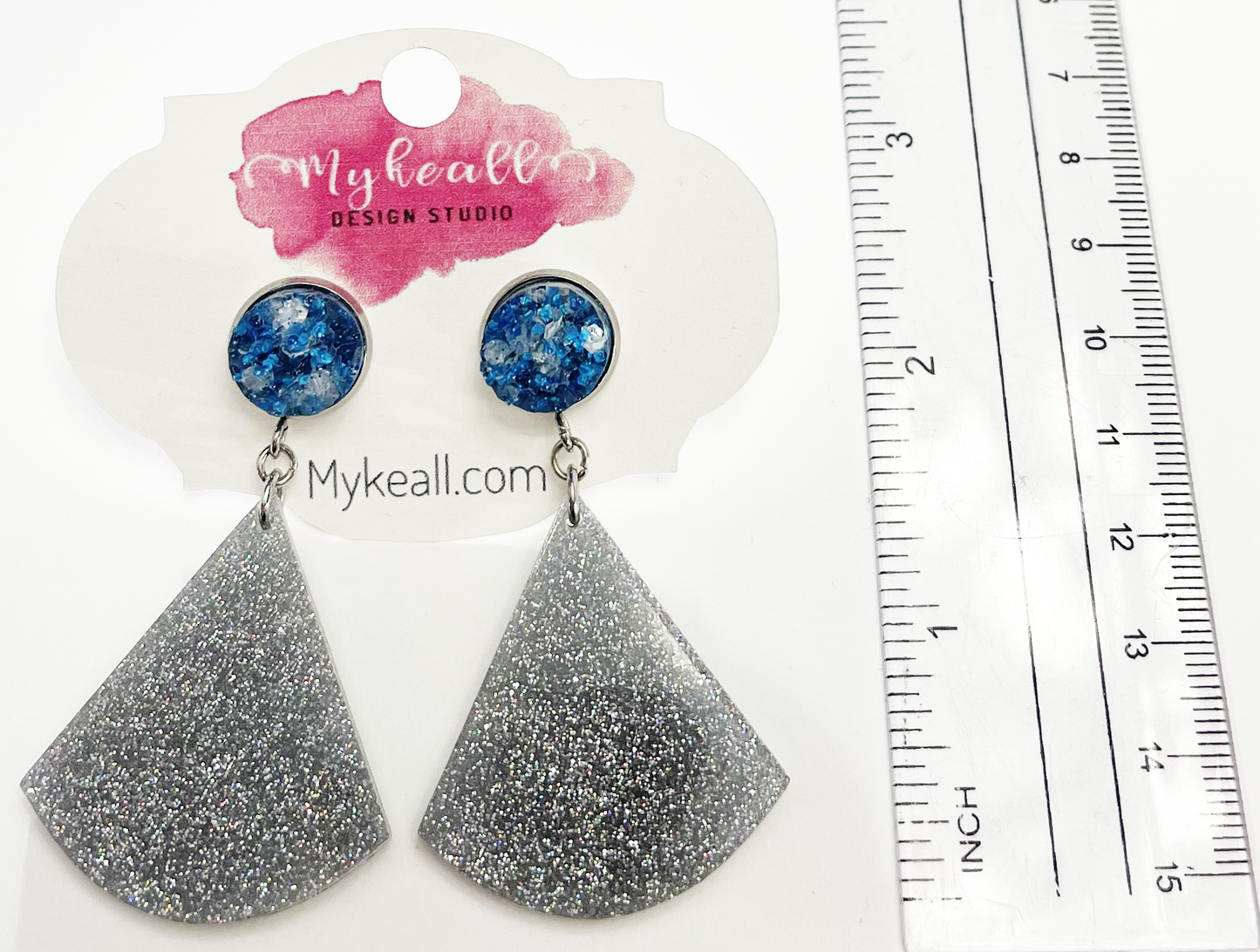 Blue Earrings - 27