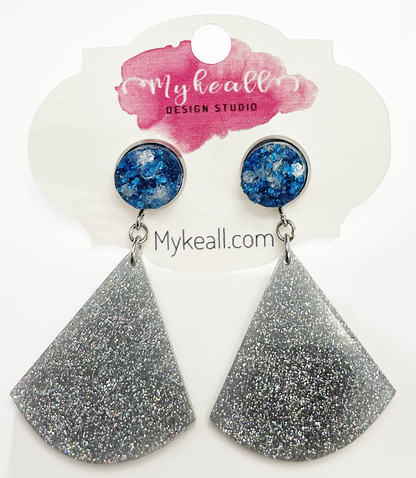 Blue Earrings - 27