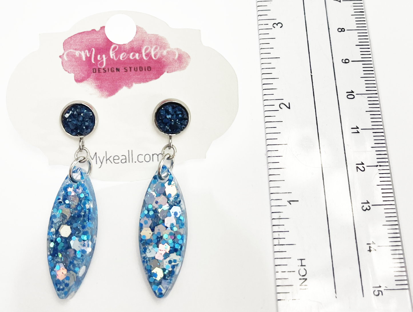 Blue Earrings - 28