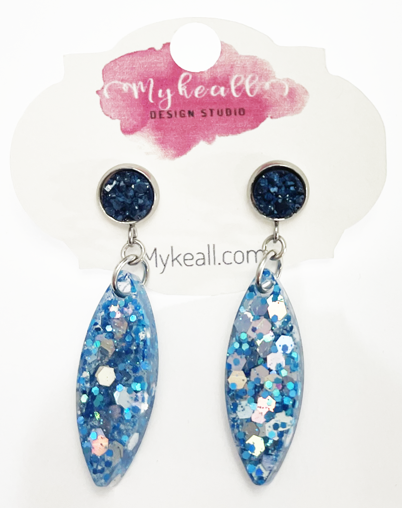 Blue Earrings - 28