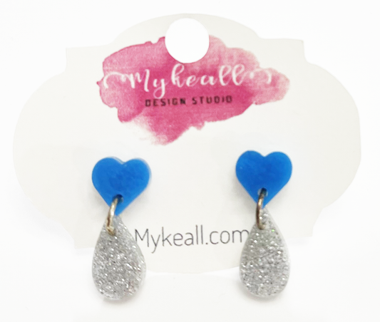 Blue Earrings - 32